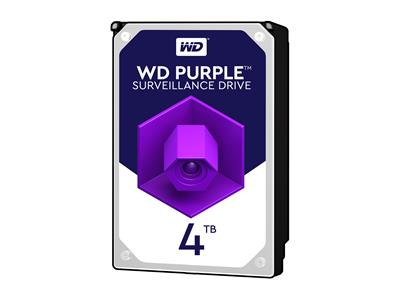 WD 4TB Purple 3.5" SATA 6Gb/s 5400RPM 64MB Surveillance Drive