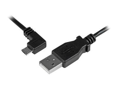 StarTech.com 0.5m Angled Micro USB Cable