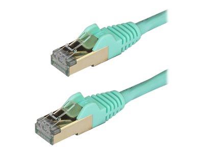 StarTech.com 1m Aqua Cat6a Cable STP