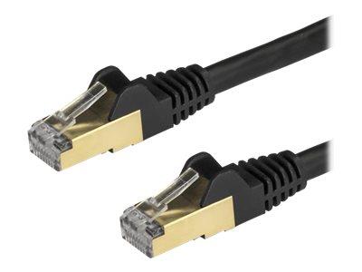StarTech.com 1m Black Cat6a Cable STP