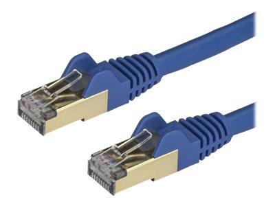 StarTech.com 0.5m Blue Cat6a Cable STP