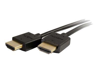 C2G Ultra Flexible High Speed HDMI Cable with Low Profile 0.6m