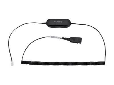 Jabra Smart Cord GN1218, QD To RJ9 For Jabra QD Headsets