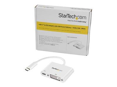 StarTech.com USB-C to DVI with USB PD