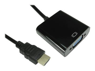 Cables Direct 15CM HDMI TO VGA Displ Adaptor
