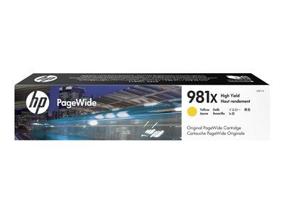 HP 981X High Yield Yellow Original PageWide