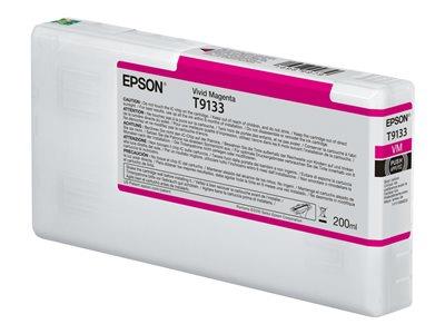 Epson T9133 - 200 ml - vivid magenta - original - ink cart