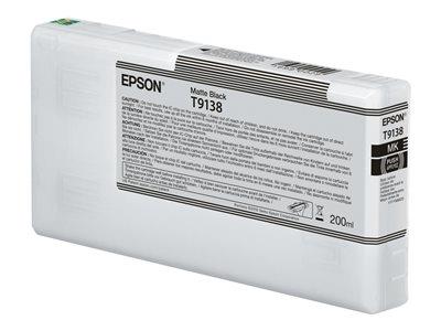 Epson T9138 200ml Matte Black Original Ink Cartridge