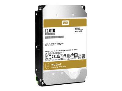 WD 12TB Gold Enterprise Class 3.5" SATA 6Gb/s 7200RPM 256MB