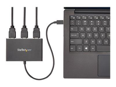 StarTech.com 3-Port USB C to HDMI MST Hub