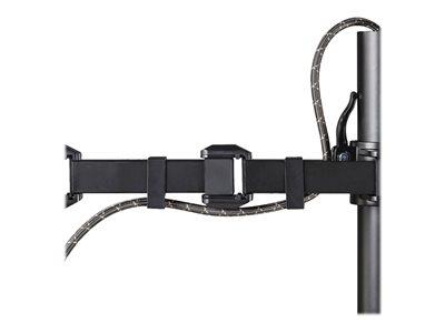 Hama FULLMOTION Monitor Arm for 2 screens 66 cm (26") 2 Arms - Black