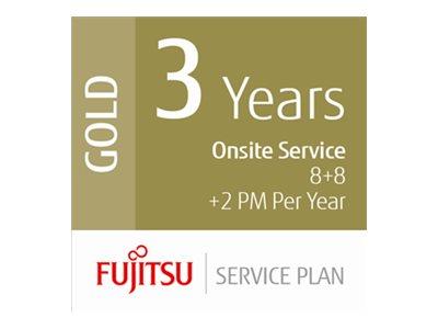 Fujitsu Extends Warranty 3 Years Low Volume Prodcution Scanners - 8hrs On-Site 8hrs Fix 2 xPM