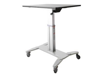 StarTech.com Mobile Sit Stand Workstation