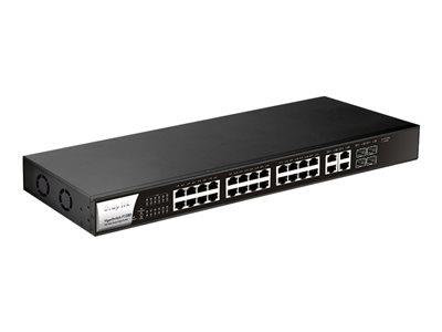 DrayTek Vigor P1280 PoE Web Smart Gigabit Switch