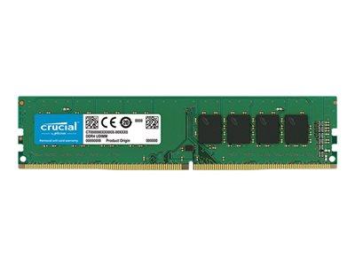Crucial 16GB DDR4 2666 MT/s (PC4-21300) CL19 DR x8 Unbuffered DIMM 2