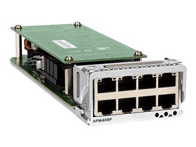 NETGEAR 8 x 100M/1G/2.5G/5G/10GBASE-T PoE+ Port Card For M4300-96X