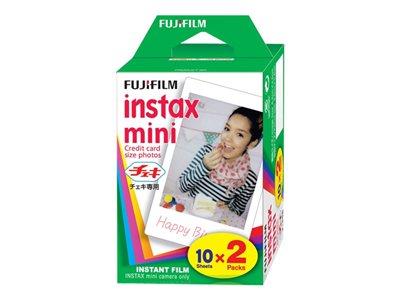 Fujifilm Fuji Instax Mini Film 2 Pack 2x 10 Sheets