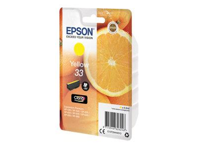 Epson Singlepack Yellow 33 Claria Premium Ink