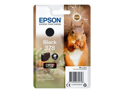 Epson Singlepack Black 378 Claria Photo HD Ink