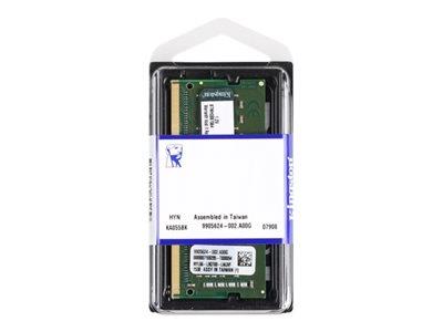 Kingston 16GB DDR4 2666 MHz SODIMM Non-ECC CL19 Memory