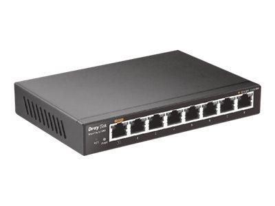 DrayTek VigorSwitch G1080 Web Smart Gigabit Switch