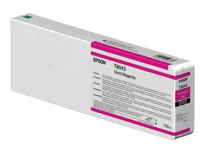 Epson Singlepack Vivid Magenta T804300 UltraChrome HDX/HD 700ml