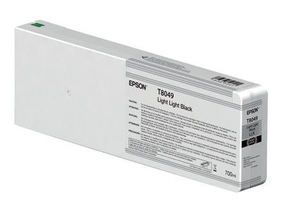 Epson Singlepack Light Light Black T804900 UltraChrome HDX/HD 700ml