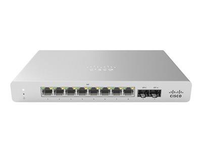 Meraki MS120-8LP1G L2 8-ports Cloud Managed GigE 64W PoE+ Switch