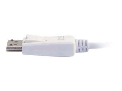 C2G 2.7m (9ft) USB C to DisplayPort Adapter Cable 4K - White