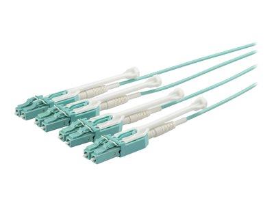 StarTech.com Fiber Breakout Cable 2m MPO / MTP to LC