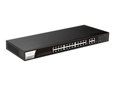 DrayTek VigorSwitch G1280 24-port Smart Gigabit Ethernet Switch