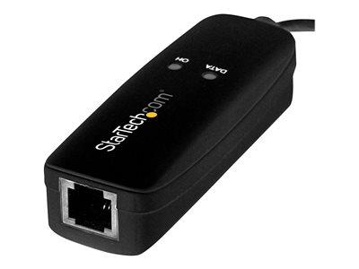 StarTech.com 56K USB Dial-up and Fax Modem - V.92 - External