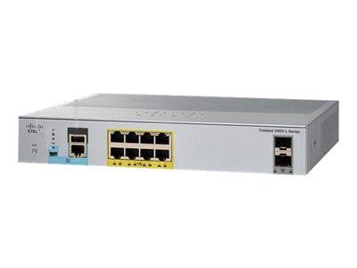 Cisco Catalyst 2960L-8PS-LL 8-port Managed Gigabit SFP Switch