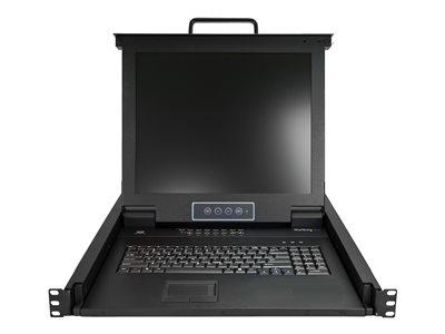 StarTech.com Rackmount KVM Console - 16 Ports with 17" LCD Monitor