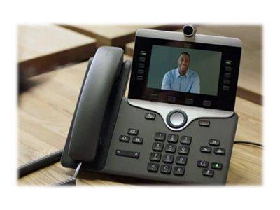 Cisco IP Phone 8865 - IP video phone - digital camera, Bluetooth interface