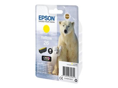 Epson Singlepack Yellow 26 Claria Premium Ink