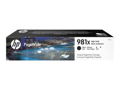 HP 981X High Yield Black Original PageWide Cartridge