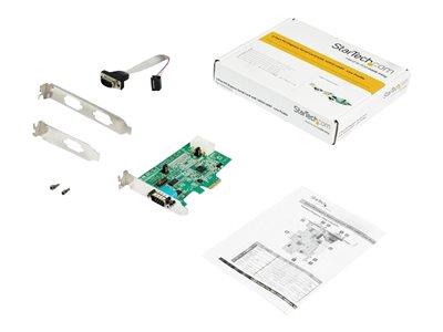 StarTech.com 2 Port RS232 Serial Adapter Card with 16950 UART - 921.4Kbps