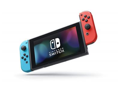 Nintendo Switch HW - Neon Red and Neon Blue (2019 Version)