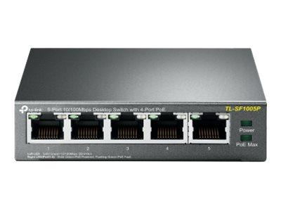 TP LINK TL-SF1005P 5-Port 10/100 Mbps Desktop Switch