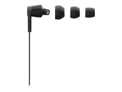 Belkin ROCKSTAR USB-C In-Ear Headphone - Black