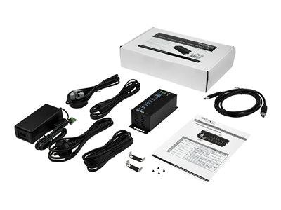 StarTech.com 7-Pt Industrial USB 3.0 Hub w/ Ext. Power Supply