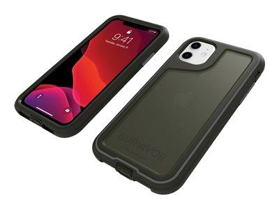 Griffin Survivor Endurance for iPhone 11 - Black/Gray/Smoke