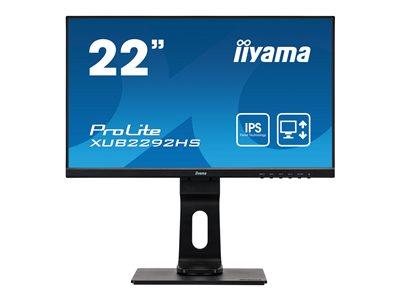 iiyama ProLite XUB2292HS-B1 22" 1920x1080 4ms VGA HDMI DisplayPort IPS LED Monitor