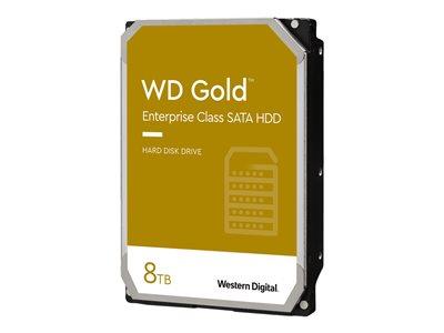 WD 8TB Gold Enterprise Class 3.5" SATA 6Gb/s 7200RPM 256MB