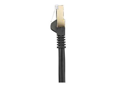 StarTech.com 7m CAT6a Ethernet Cable - Black - CAT6a STP Cable - Snagless
