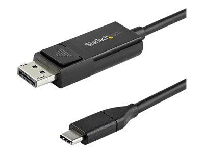StarTech.com 6.6 ft. (2 m) USB C to DisplayPort 1.2 Cable
