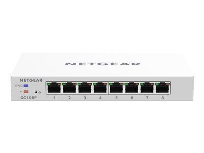 NETGEAR GC108P 8-port Insight Managed POE+ Gigabit Ethernet Switch