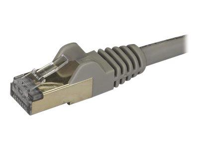 StarTech.com 7.5 m CAT6a Cable - Grey- CAT6a STP Cable - Snagless RJ45