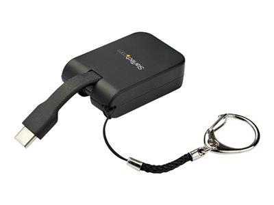 StarTech.com Portable USB C to HDMI Adapter with Keychain